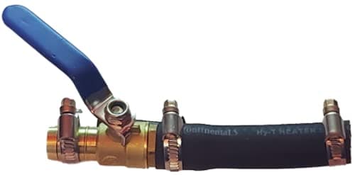 A/C HACK KIT Fits: Ram 2019 2020 2021 2022 1500 2500 3500 Trucks with Weak/Warm Air Conditioning from Factory, Heater Core Blend Door By-Pass Mod Fix, W/Clamps Hose Shut Off Valve, Gas & Diesel