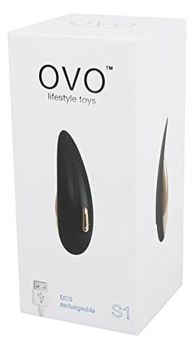 Ovo S1 Rechargeable Lay on Black Gold by Ovo Joint Venture Llc