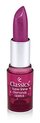 Classics Super Shine Diamond Lipstick Shade No. - 65, Purple, 4.2g