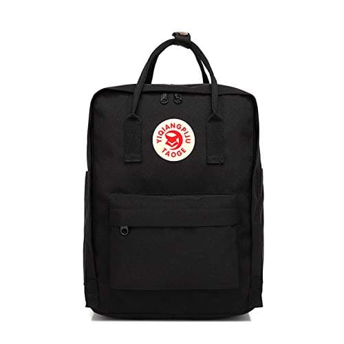 Unisex Outdoor Waterproof Functional Backpack Made Entirely from Polyester Recycled (Black)