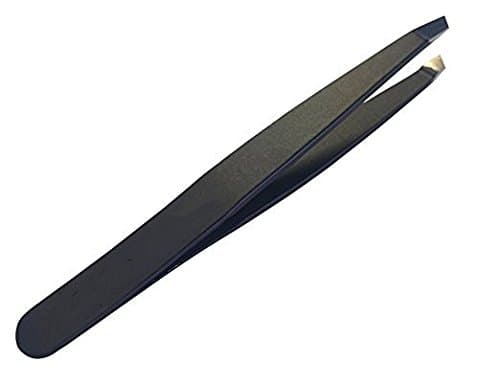 Stainless Steel Slant Tweezer,The Best Precision Eyebrow Tweezers For Your Daily Beauty Routine-Black