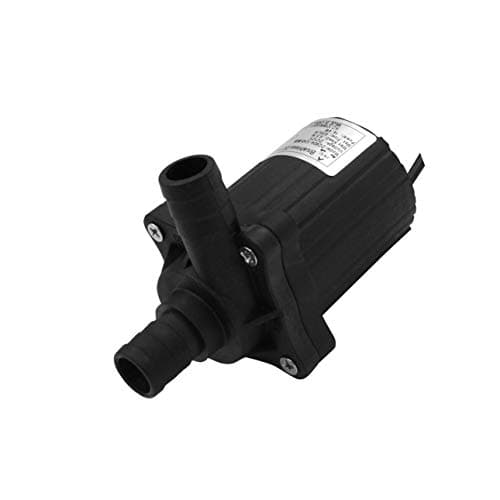 Aubig DC 12V Brushless Magnetic Drive Centrifugal Submersible Oil Water Pump 640L/H 4.5M/14.6ft