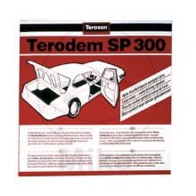 Terodem SP 300 – 555.08.01 – Teroson Sound Damping – 4 Mats 50 x 50 cm