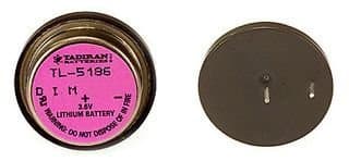 DANTONA INDUSTRIES TL-5186/P Non-rechargeable Battery, Lithium, 400 mAh, 3.6 V, PCB Pins, 22.8 mm (10 pieces)