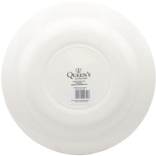 Churchill Blu Willow Mint Dinner Plate, Multi-Colour, 26 cm