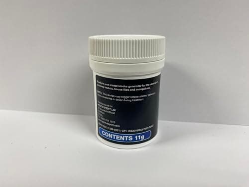 Clothes Moth Killer Spray 1ltr and Moth Killer Smoke Bomb 11g - Formula ‘C’ Moth Spray and Formula ‘P’ Moth Fumigators from Pest Expert (HSE approved and tested – professional strength product)