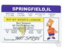 The Simpsons - Bart Simpson - Collector Card - B