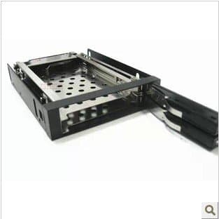 Dual Bay 2.5-Inch Internal SATA Tray-Less Hot Swap Rack with LED Indicator