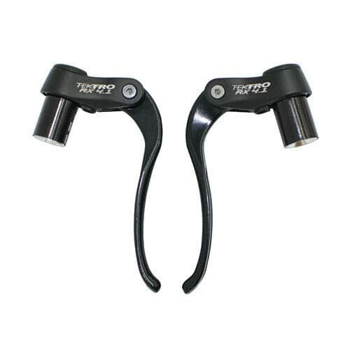 Tektro RX 4.1 Time Trial TT Triathlon Bar End Aero Brake Lever Set, Black, MH1806