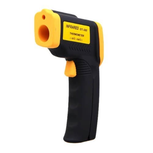 WHOOPS New Fashion Hand-held Infrared Thermometer Laser Pointer Backlight -50℃~380℃ DT8380H