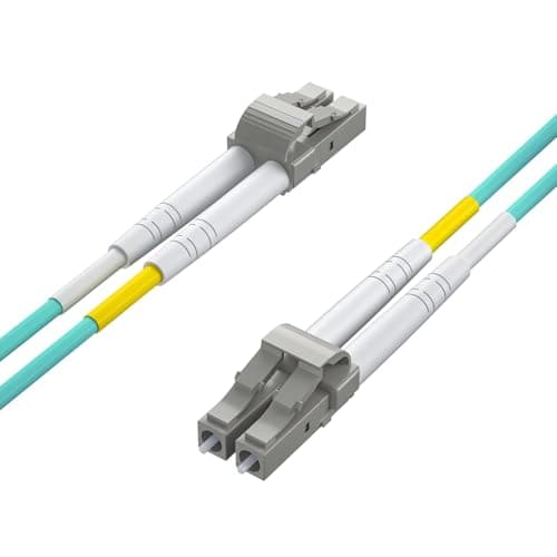 Ipolex LC to LC Fiber Patch Cable, 2.5m, 10Gb OM3, Duplex 50/125μm MMF, LSZH, for SFP/SFP+ Transceivers, Switch, Router, Server