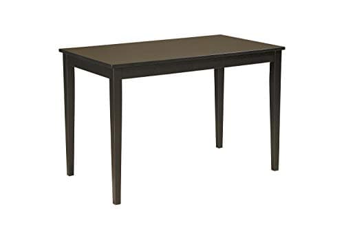 Signature Design By Ashley Kimonte Rectangular Dining Room Table, Black