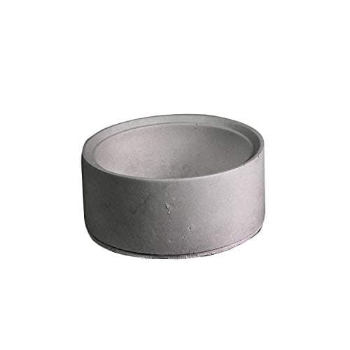 Concrete Planter Molds Silicone Flowerpot Mold Circular Cement Planter for Bonsai Tool