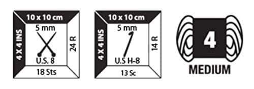 Caron Simply Soft Brites Yarn, 6 oz, Grape, 1 Ball