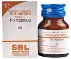 SBL Thyroidinum 6X (25g) || Pack of 4