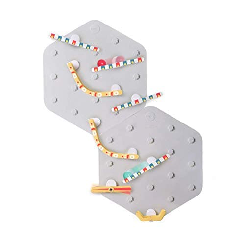 ORIBEL VertiPlay STEM Marble Run | Learning Toy | Stick & Play Wall Toy (Original, Dotted)