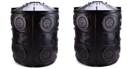 NDS Flo-Well 28.75” 40 Gal Drainage Tank - Catch Basin Landscaping Water Diverter (2-(Pack))