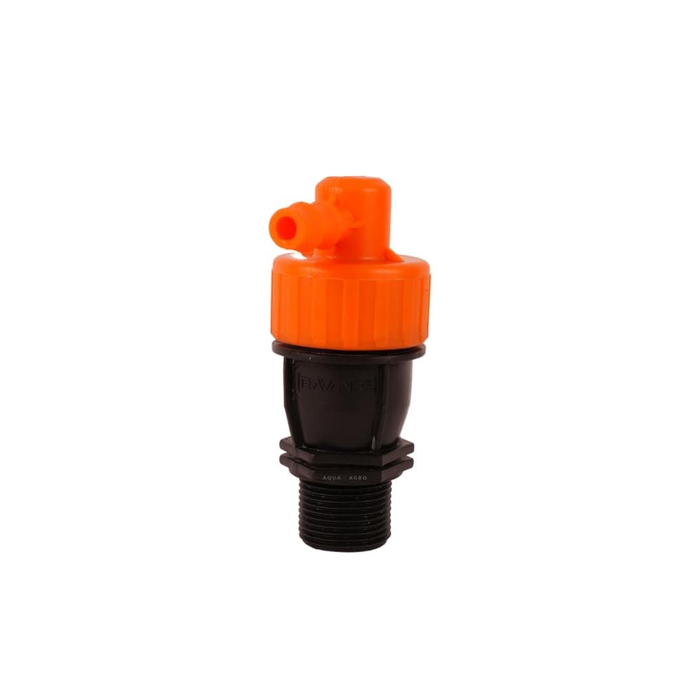 Air & vaccum Release Valve - Plastic - by RAVANDS - 1" (M-TH) - (Pack of 1)