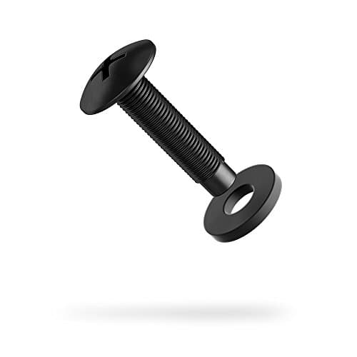 AC Infinity 炭素鋼 ラック用ネジ 10/32 ナイロンワッシャー付き 電子機器ラック/エンクロージャー/キャビネット用 50個セット