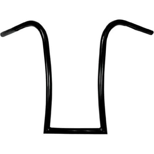 NYC Choppers 1in. Curves Ape Hanger Handlebar - 18in. Ape - Black , Color: Black, Handle Bar Size: 1in. NY-7340-18B