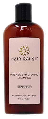 Hydrating Grapefruit Shampoo, Moisturizing Nourishing and Gentle, No Sulfates, Silicones or Parabens - Grapefruit Scent 8 oz.