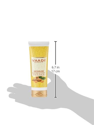 Vaadi Herbals Instaglow Almond and Honey Face Pack, 120g
