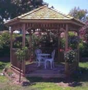 10 ft Hexagon Precut Gazebo Kit