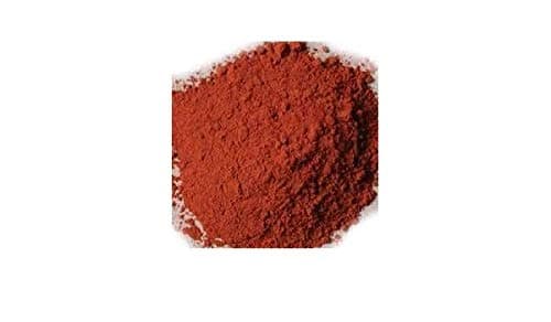 Divesh Store Gegru Mitti Powder 200 Grm - Red Ocher Powder - Geru Powder - गेरू पाउडर