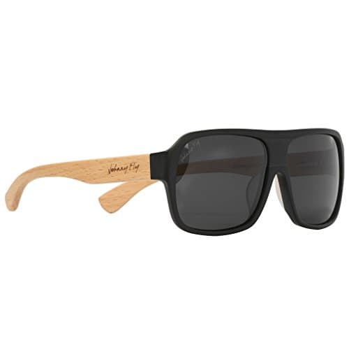 Johnny Fly Bomber Beachwood Sunglasses