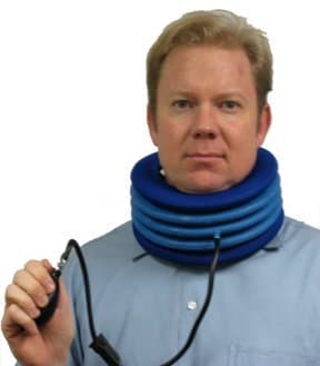 Cervical Pneumatic Neck traction Pump Pain Reliever Device Size: Regular