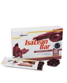 ISAGENIX IsaLean Bars Chocolate Peanut Crunch 10 Bars x 2.29 oz (65g)