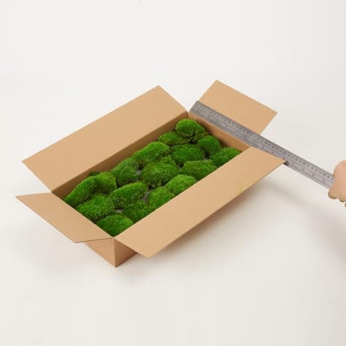 Preserved Foam Bun Cushion Natural Green DIY Kit Wall Decoration Easter Table Decoration Wedding (1.5 sq.ft., Green-D)