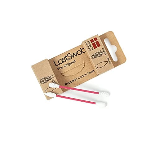 Reusable Qtips 2x - Cotton Swabs for Ears Wax Removal and Pointed Q tips for Makeup Removal LastSwab®