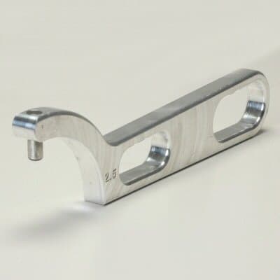 King Shocks Billet Aluminum Engraved with Size Spanner Nut Wrench for King 2.5 Shocks