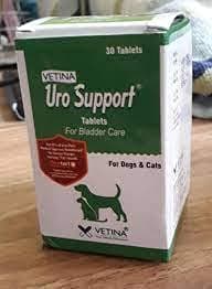 Vetina URO Support Tablets for Bladders for Dog and Cat (30 Tabs)