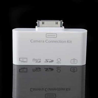 New DR05-IPA 5-in-1 Camera Connection Kit for iPad, White