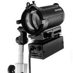 Dedolight 150 watt focusing light head with dimmable power supply 120v
