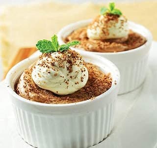 5 Ounce Glazed Porcelain Ramekins | Classic Fluted Design, Soft White Color, Oven, Microwave, and Dishwasher Safe, 3.4” x 1.8”, Includes Two (2) Medium Sized Ramekin Dishes