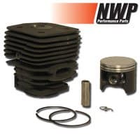 NWP Big Bore Piston & Cylinder Assembly (58mm) for Husqvarna 395 Chainsaws