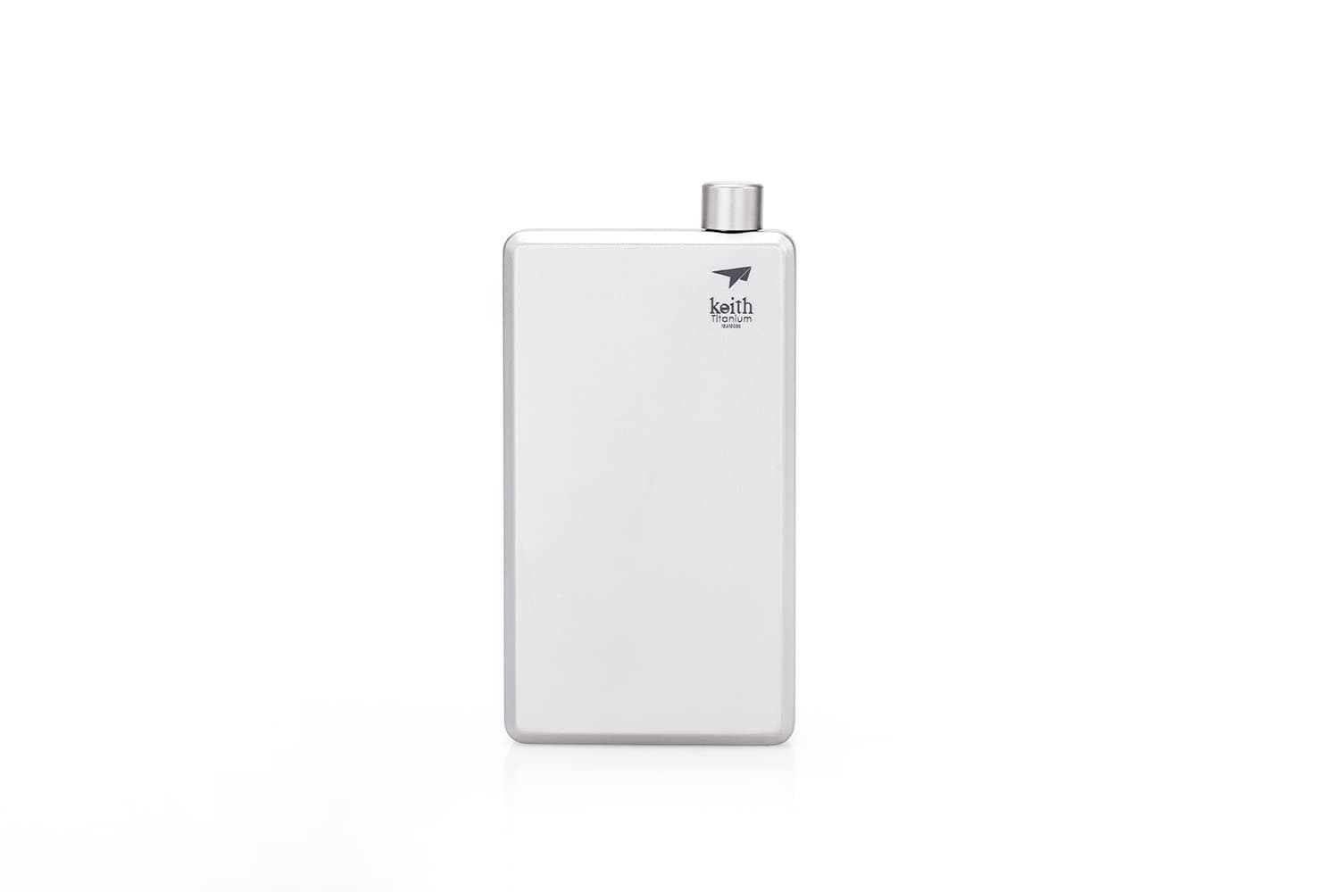 Keith Titanium Ti9306 Pocket Flask with Funnel - 4.0 fl oz ●●●●●●● Keith's 18th Anniversary: Exclusive Price!