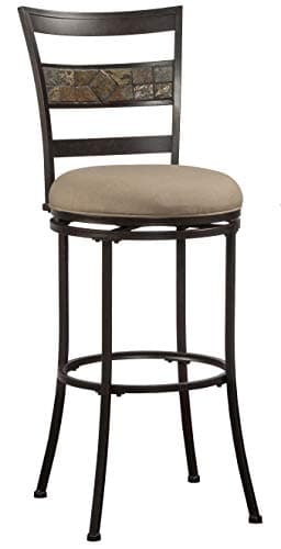 Hillsdale Furniture Henning Bar stool, Height, Midnight Mocha