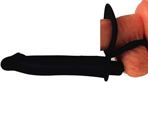 Smooth Dual Penetrator Double Penetration for Men Attachable Shaft