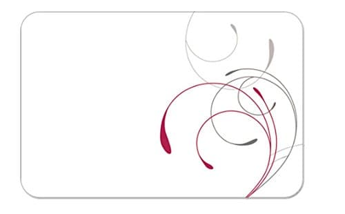 4 Corelle Coordenadas Reversible Lavable de plástico manteles individuales, Splendor