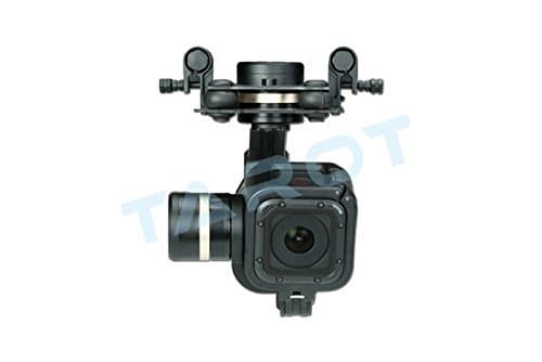 Tarot T-3D IV Metal 3 Axis Brushless Gimbal PTZ for GoPro 4 Hero4 Session TL3T02 W/Battery Straps