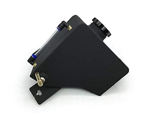 HotRod99 GM F Body 82-92 3rd Gen Chevy Camaro Aluminum Coolant Tank with Indicate Tube Powder Coated-Black