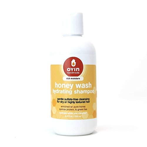 Oyin Handmade Honey Wash Hydrating Shampoo with Pure Honey | 8 oz
