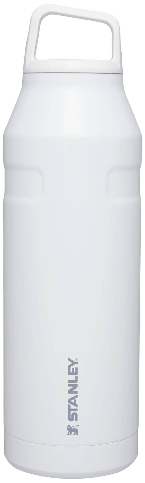 Stanley IceFlow Cap and Carry Water Bottle 50 oz | Wide Mouth Twist Lid | Lightweight and Leakproof for Travel and Sports | Insulated Stainless Steel | BPA-Free | Polar