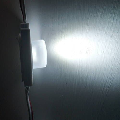 10pcs 2W 200-220lm high Bright Waterproof LED Van Interior Light, 3030 chip Ceiling Lights Led for Boats Lorries Transit, car, Billboard, Store Front Lighting