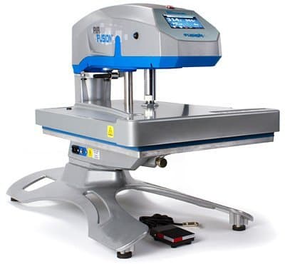 Air Fusion Table Top Swing Away Heat Press 16" x 20" with Updated Fusion IQ Interface - Made in USA with Warranty - Commercial Grade Built to Last