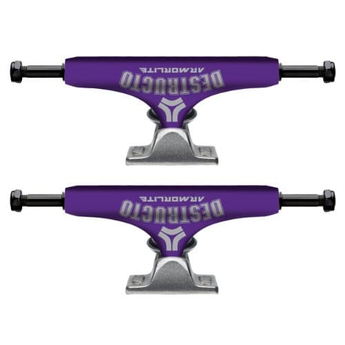 Destructo Armorlite II Violet Mid 5.0" Skateboard Trucks